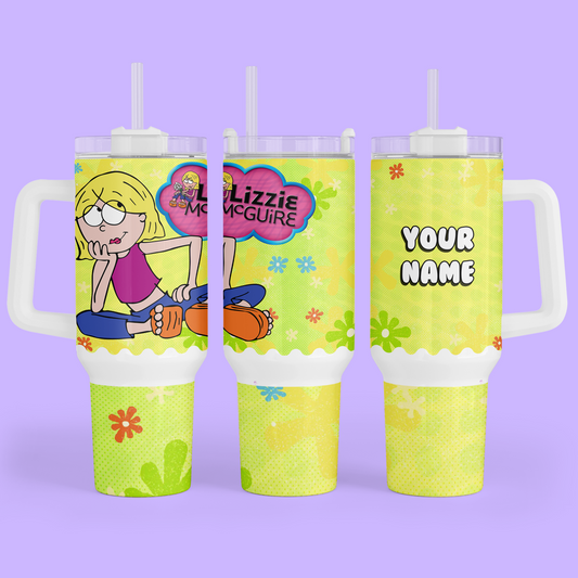 Lizzie McGuire 40 oz Quencher Tumbler - Two Crafty Gays