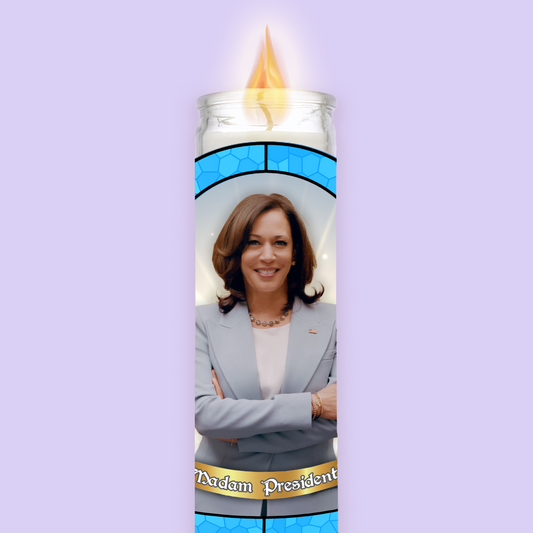 Kamala Harris Prayer Candle