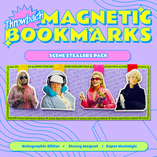 Throwback Magnetic Bookmarks - Scene Stealers Pack