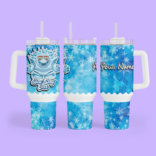 Disney Best Day Ever 40 oz Tumbler - Frozen - Two Crafty Gays