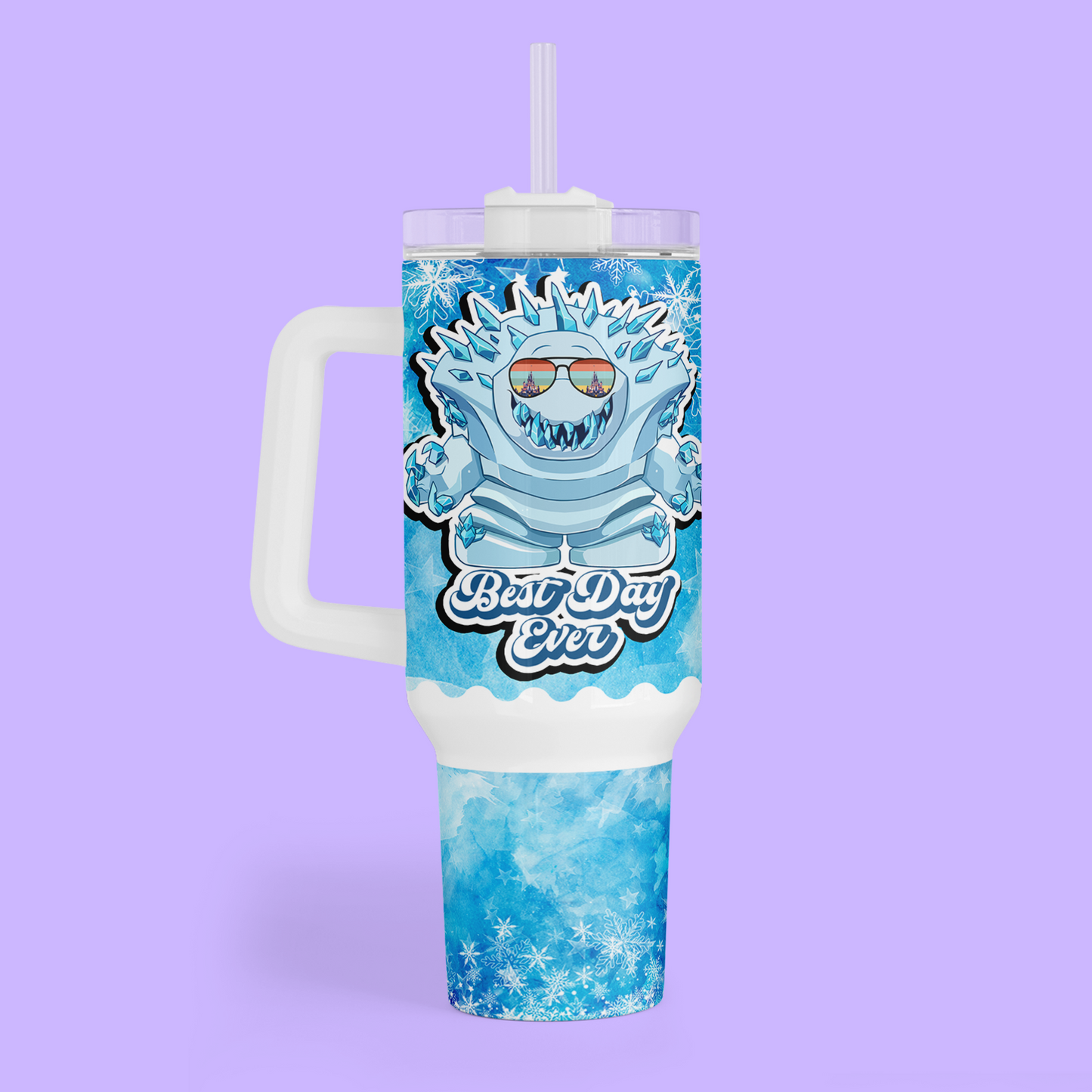 Disney Best Day Ever 40 oz Tumbler - Frozen - Two Crafty Gays