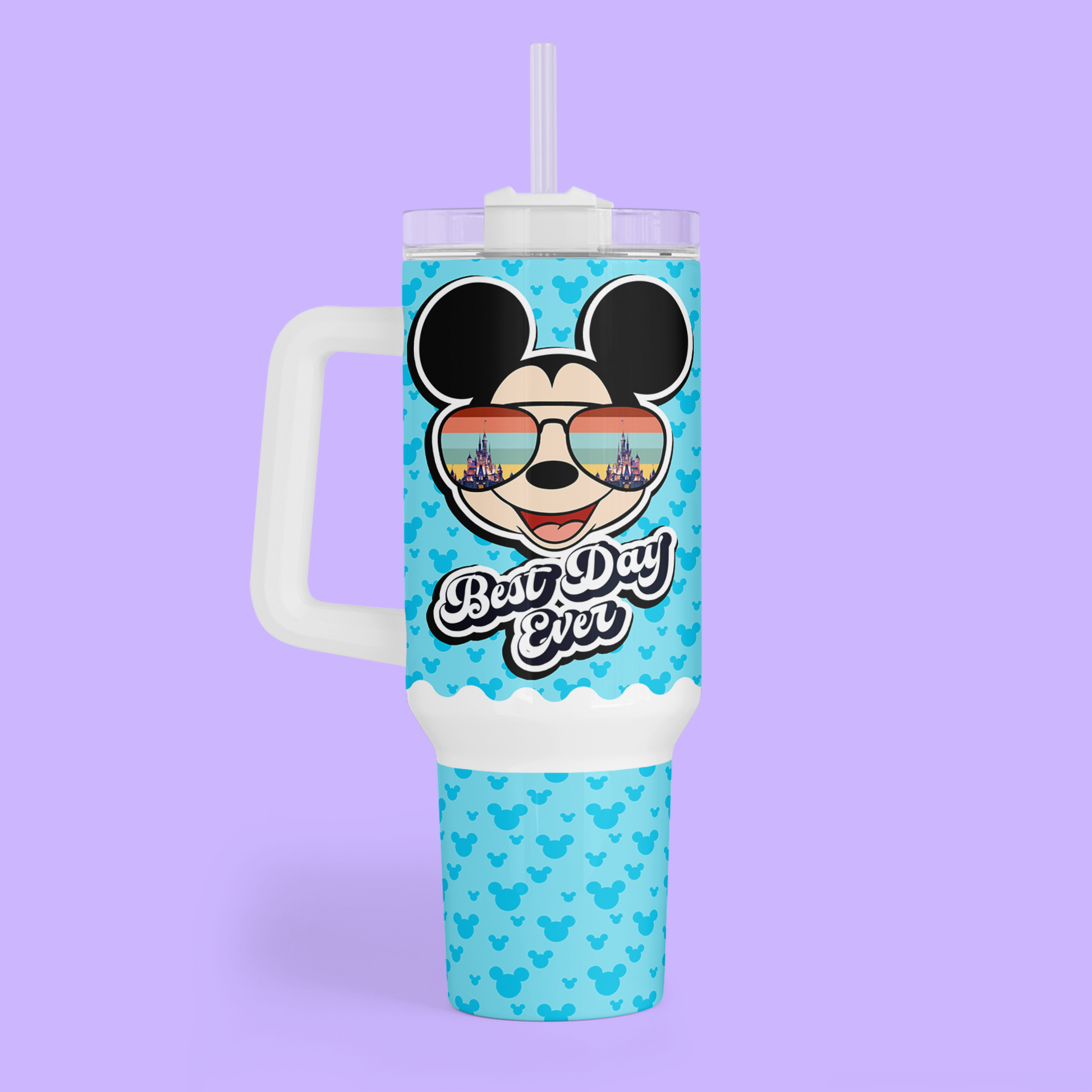 Disney Best Day Ever 40 oz Tumbler - Mickey & Friends - Two Crafty Gays