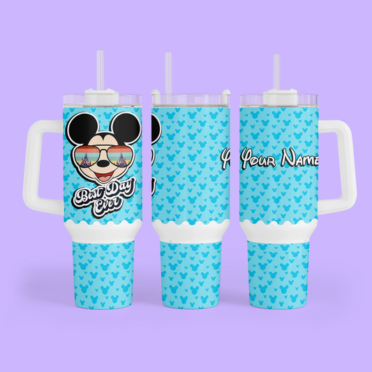 Disney Best Day Ever 40 oz Tumbler - Mickey & Friends - Two Crafty Gays