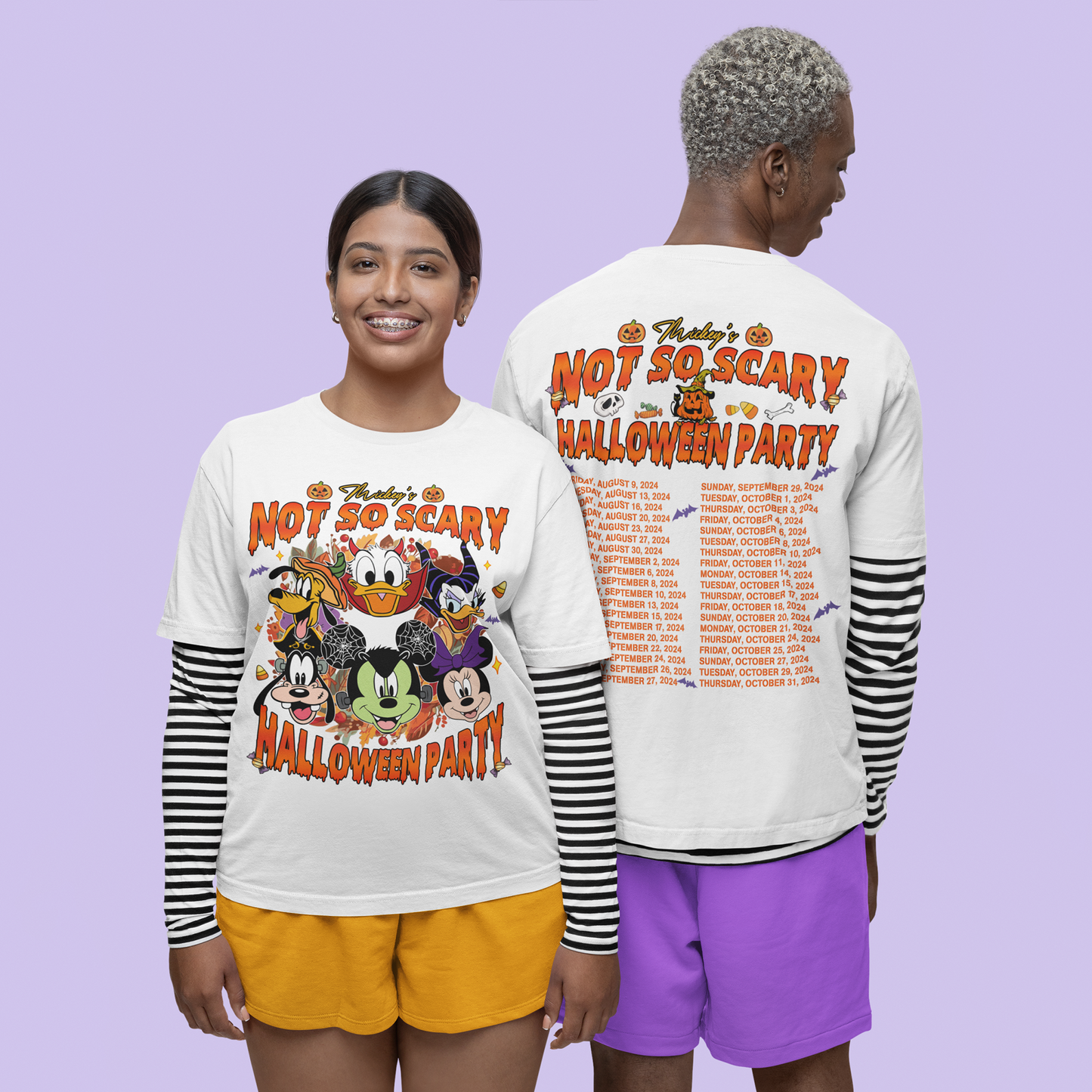 Mickey's Not So Scary Halloween Party Shirt