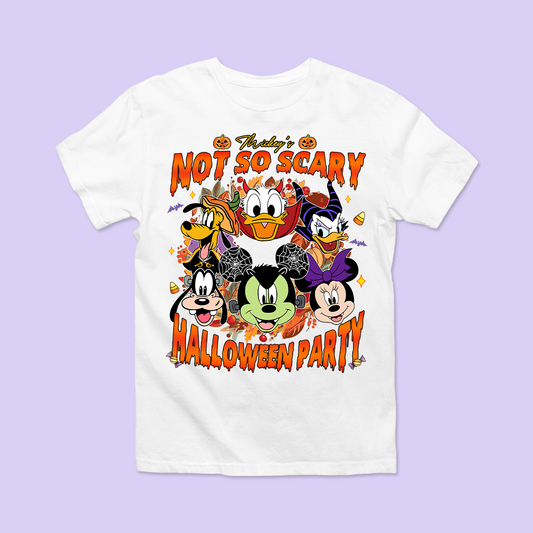Disney Halloween Shirt - Not So Scary - Two Crafty Gays