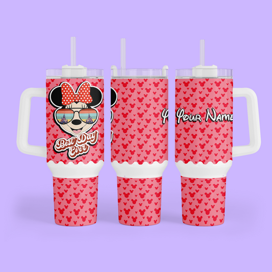 Disney Best Day Ever 40 oz Tumbler - Mickey & Friends - Two Crafty Gays