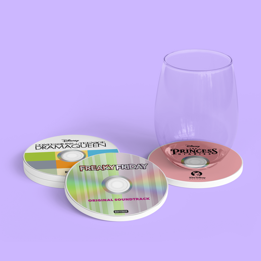 Throwback CD Coasters - Movie Night Magic Pack