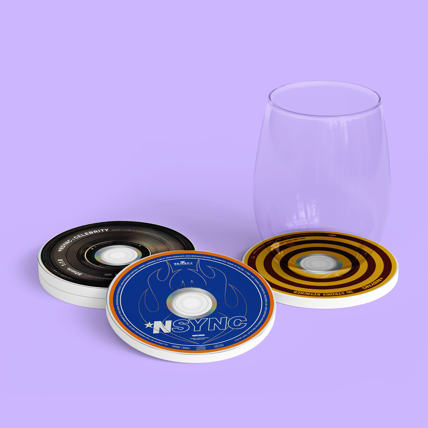 Throwback CD Coasters - NSYNC