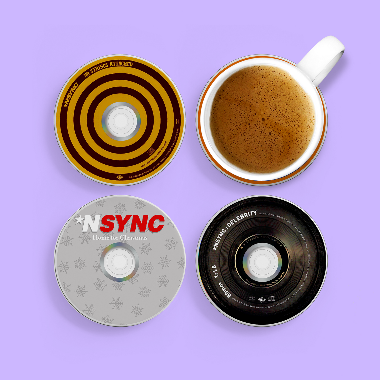 Throwback CD Coasters - NSYNC