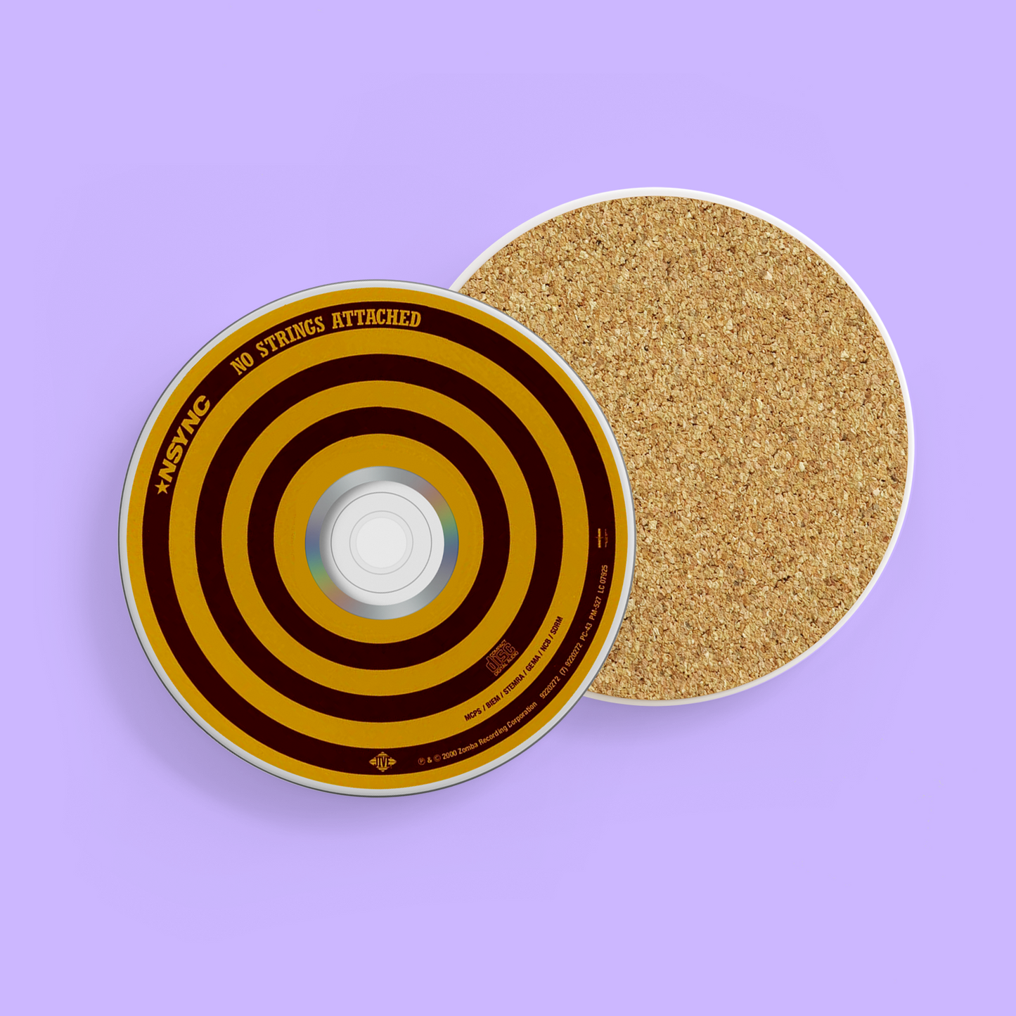 Throwback CD Coasters - NSYNC