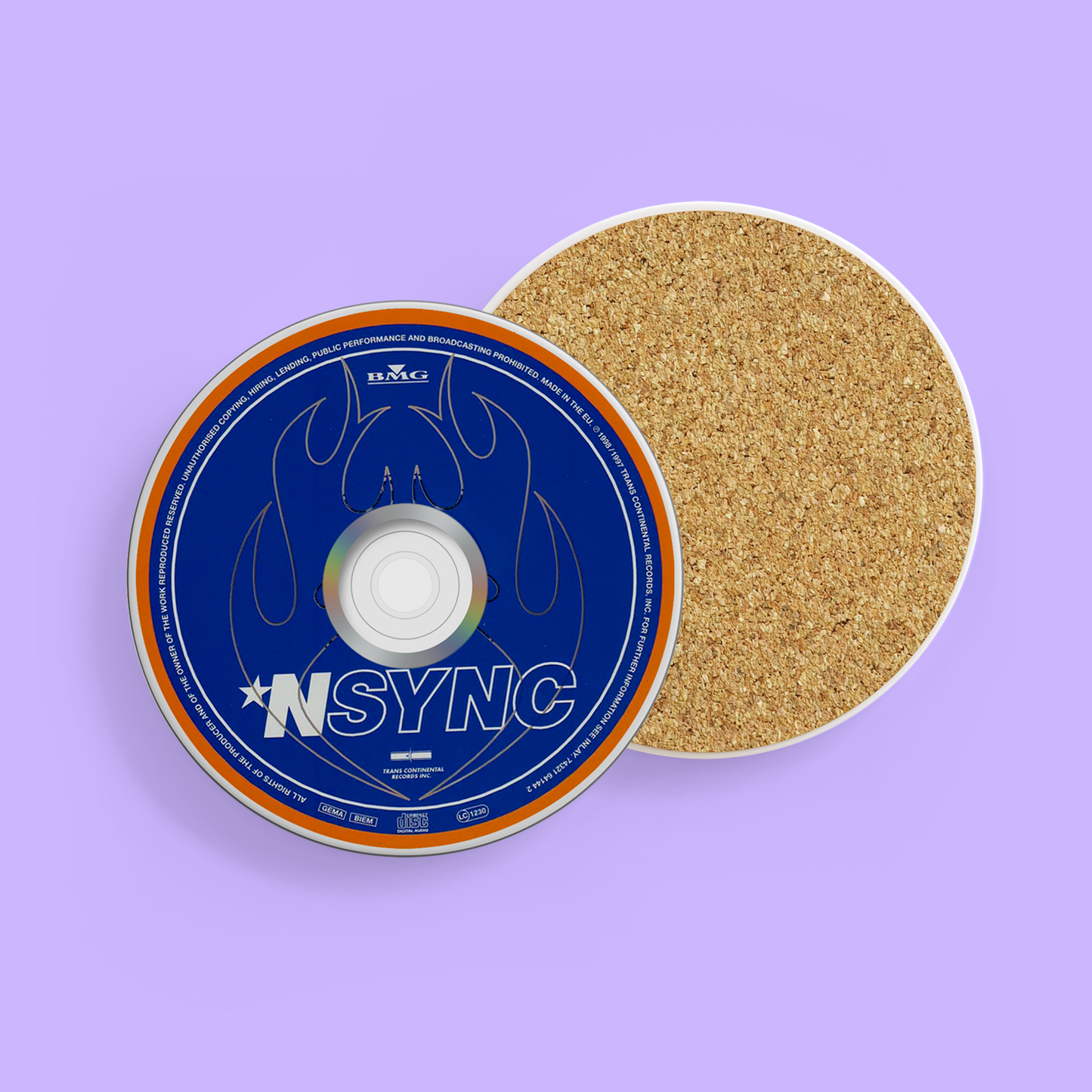 Throwback CD Coasters - NSYNC