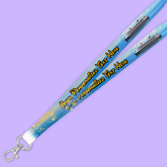 Personalized Cruise Lanyard - Disney - Two Crafty Gays
