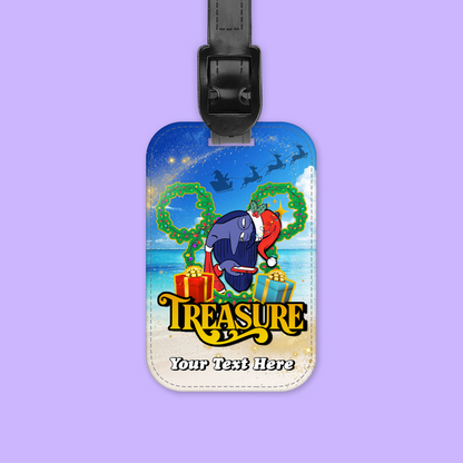 Disney Cruise Line Personalized Christmas Luggage Tag - Inside Out - Two Crafty Gays