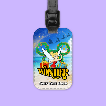 Disney Cruise Line Personalized Christmas Luggage Tag - Mickey & Friends - Two Crafty Gays
