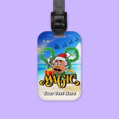 Disney Cruise Line Personalized Christmas Luggage Tag - Toy Story - Two Crafty Gays