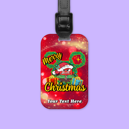 Disney Personalized Christmas Luggage Tag - Inside Out - Two Crafty Gays