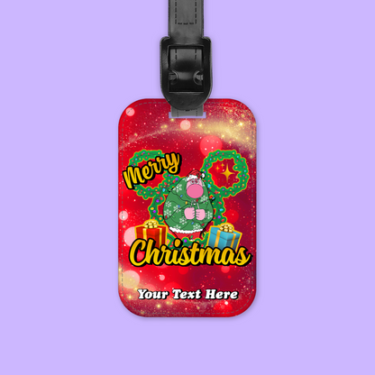 Disney Personalized Christmas Luggage Tag - Inside Out - Two Crafty Gays