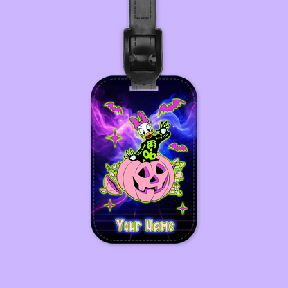 Disney Personalized Halloween Luggage Tag - Mickey & Friends