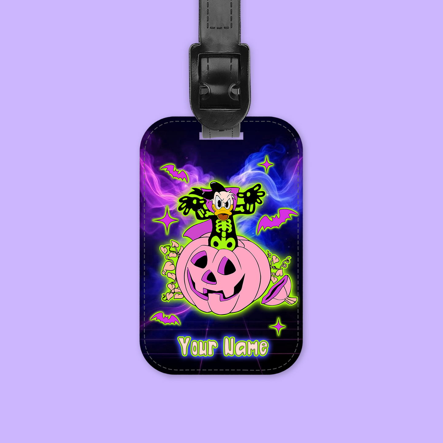 Disney Personalized Halloween Luggage Tag - Mickey & Friends