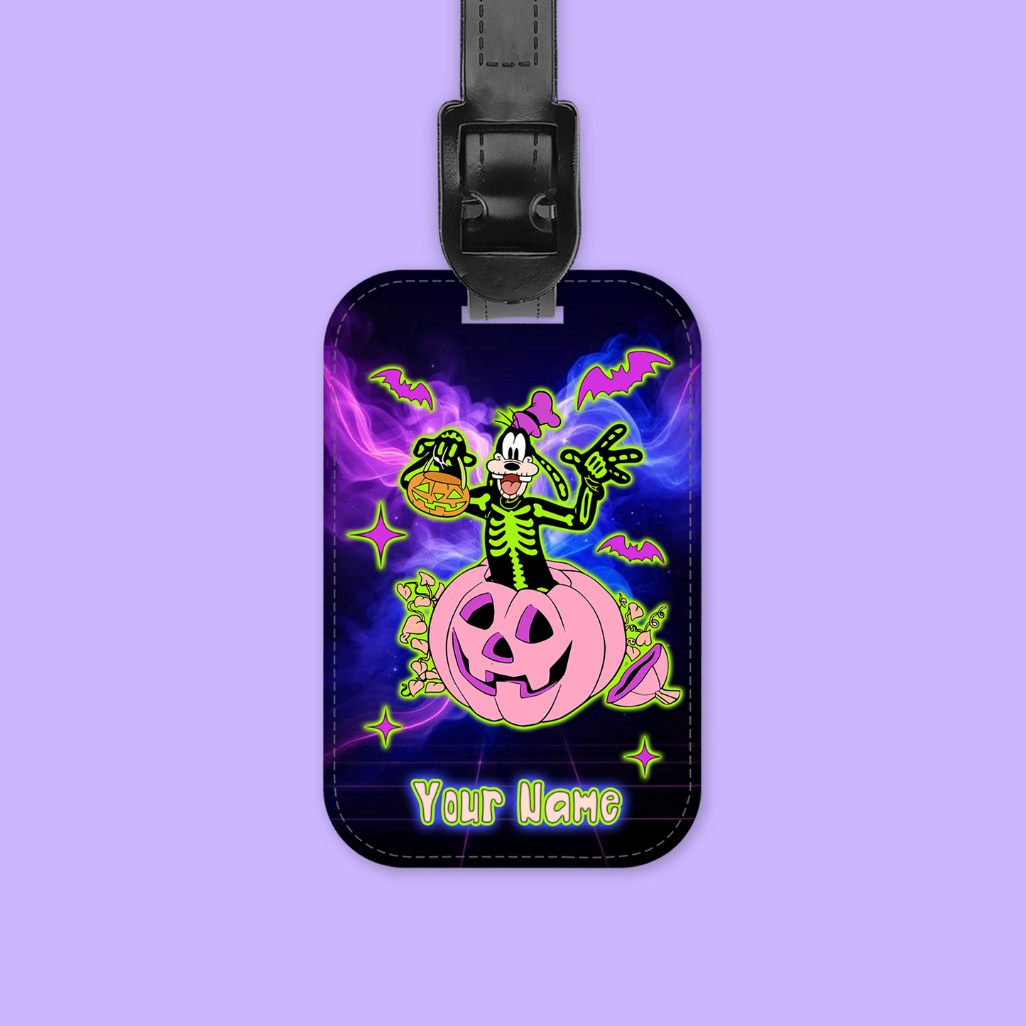 Disney Personalized Halloween Luggage Tag - Mickey & Friends
