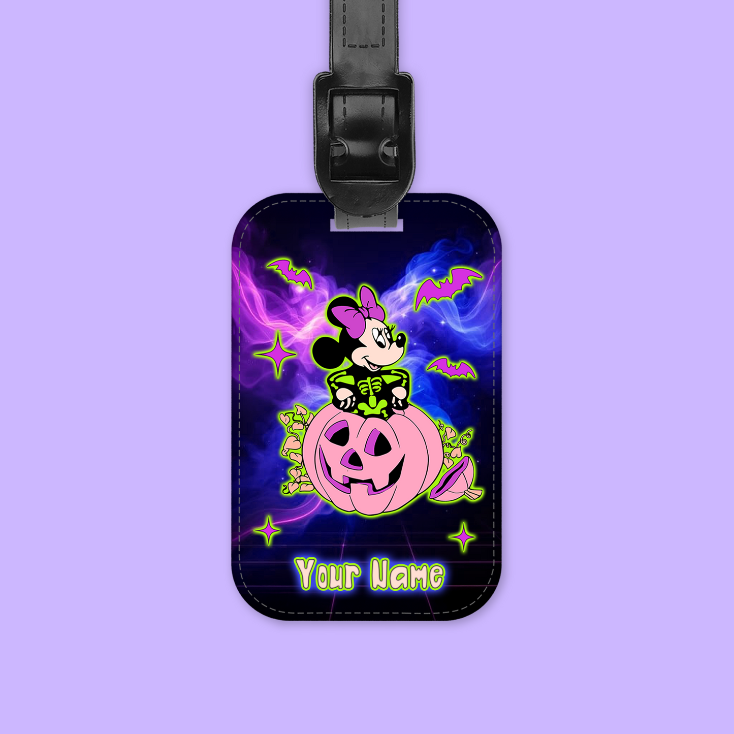 Disney Personalized Halloween Luggage Tag - Mickey & Friends