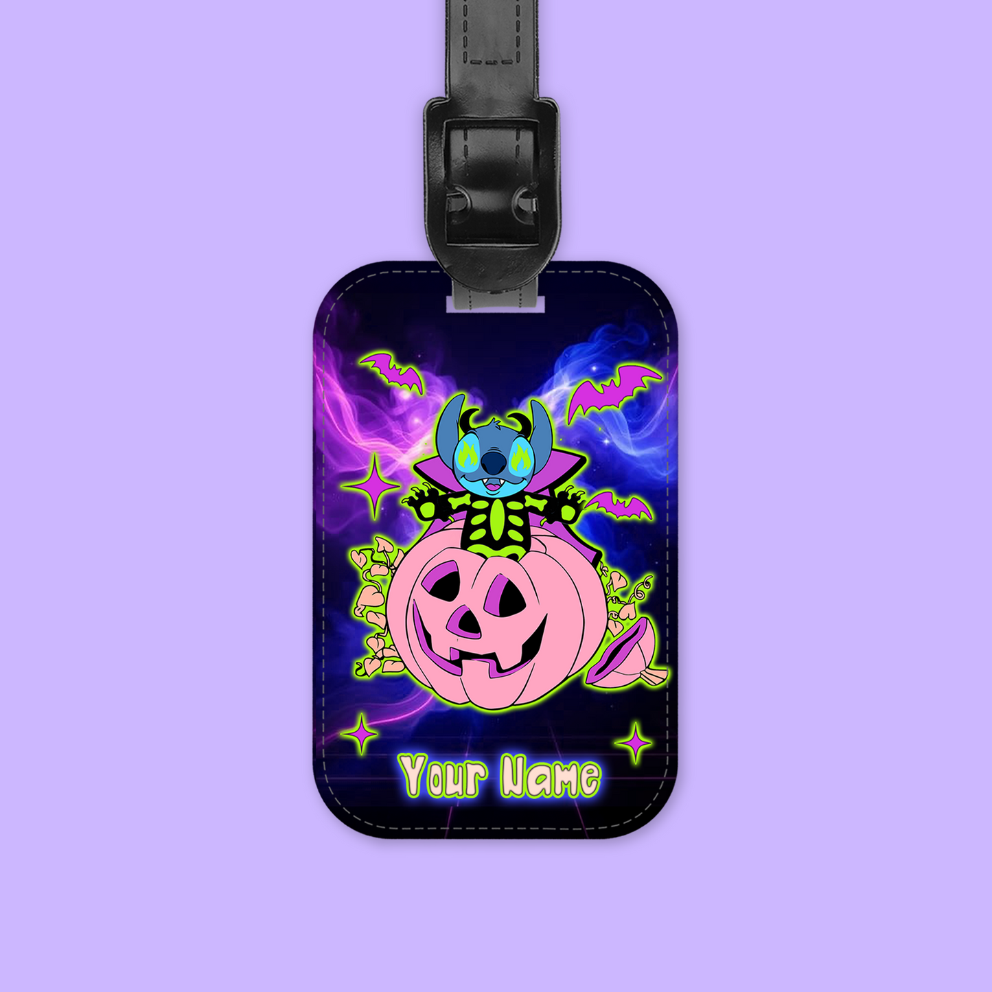 Disney Personalized Halloween Luggage Tag - Mickey & Friends
