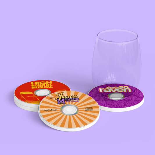Throwback CD Coasters - OG Icons Pack