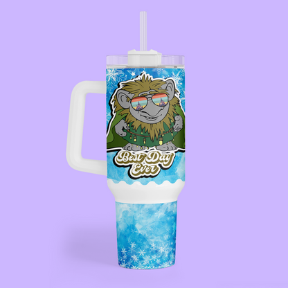 Disney Best Day Ever 40 oz Tumbler - Frozen - Two Crafty Gays
