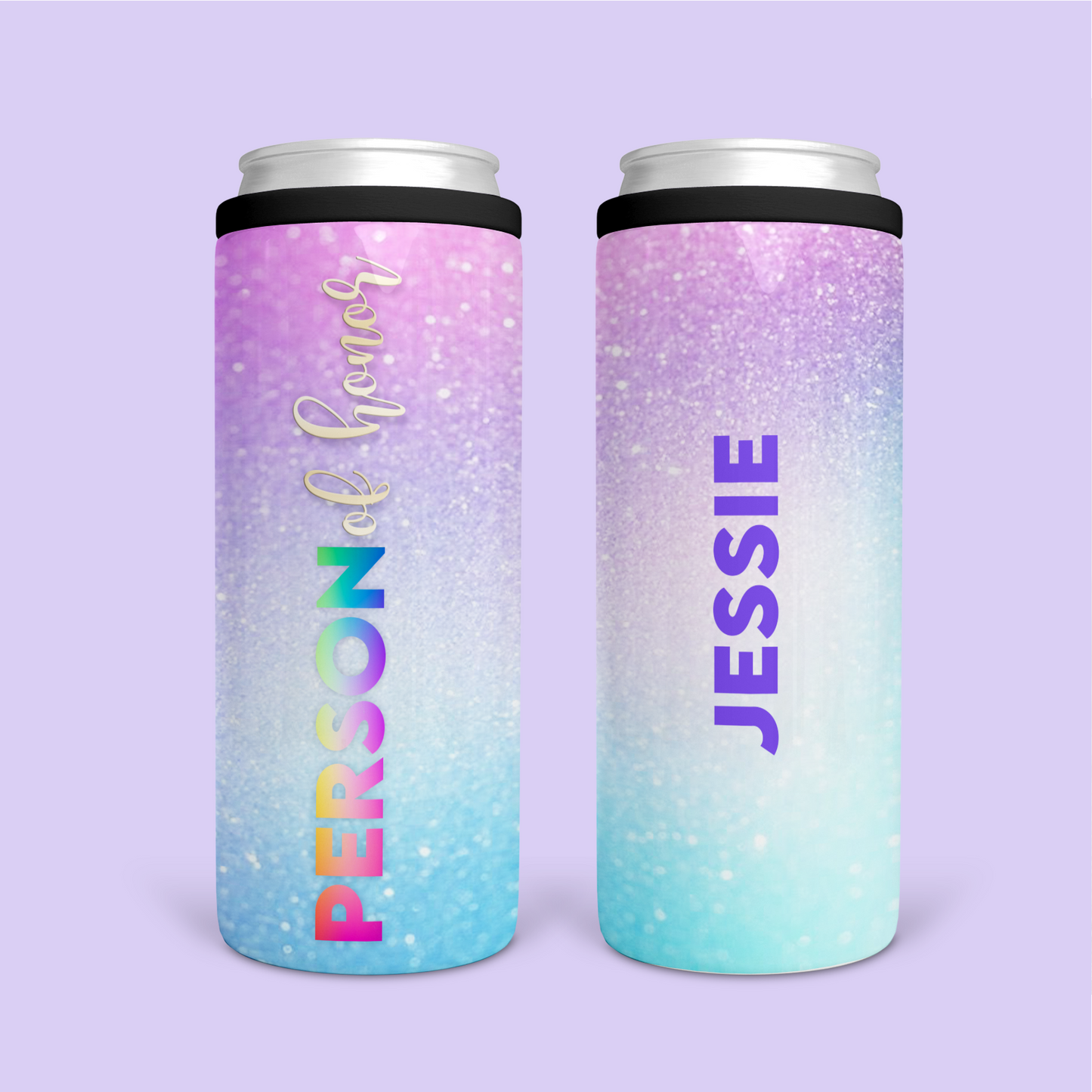 Bach Bash Slim Can Cooler - Person of Honor - Two Crafty Gays