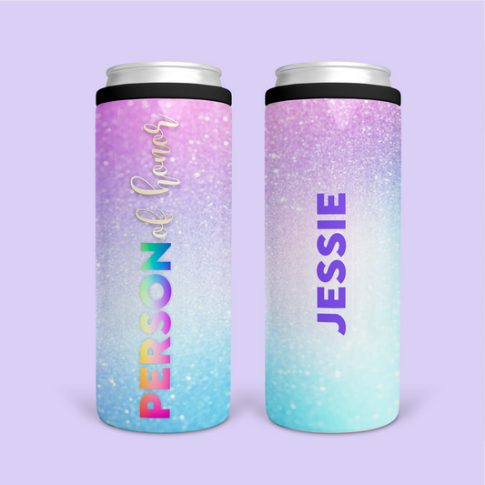 Bach Bash Slim Can Cooler - Person of Honor - Two Crafty Gays