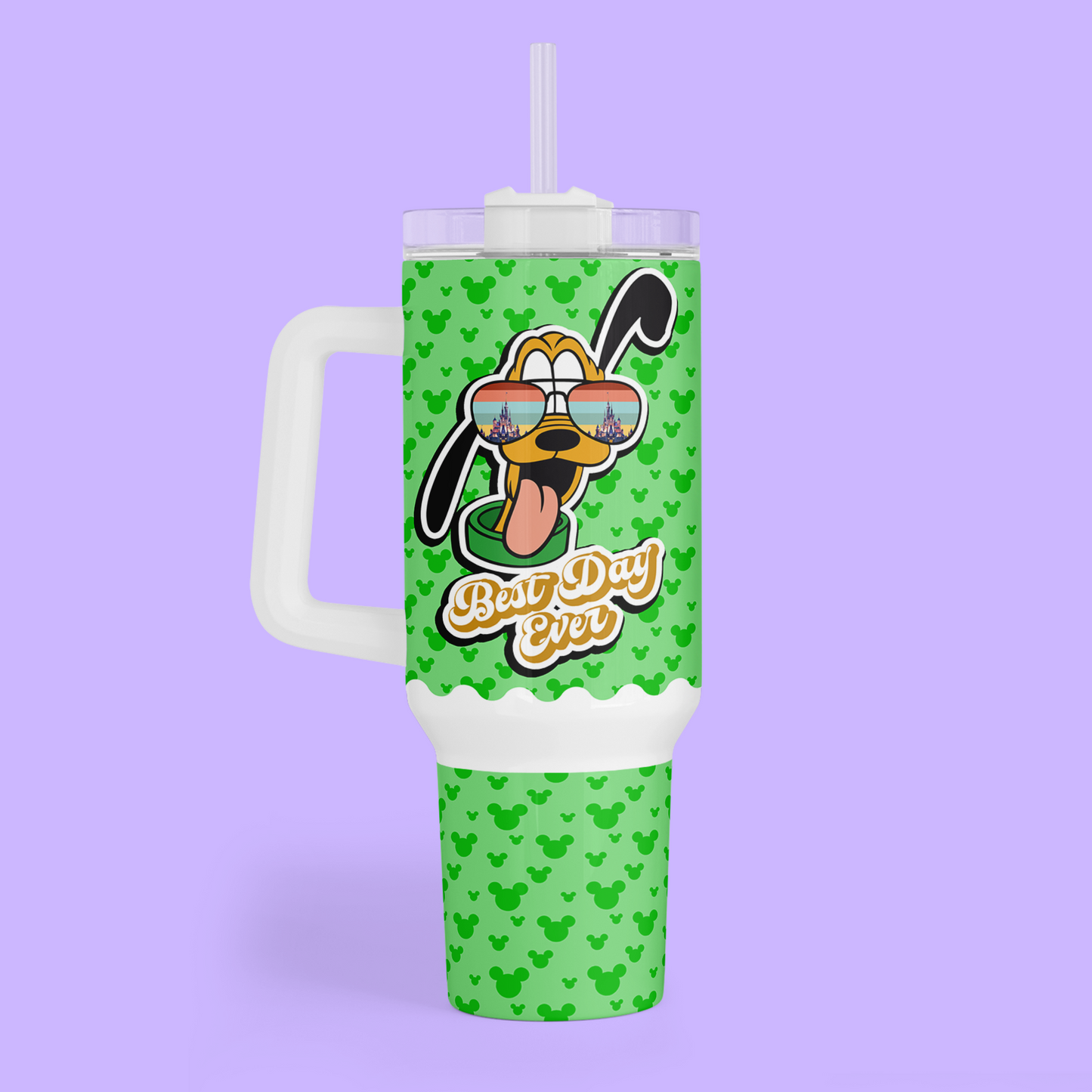Disney Best Day Ever 40 oz Tumbler - Mickey & Friends - Two Crafty Gays