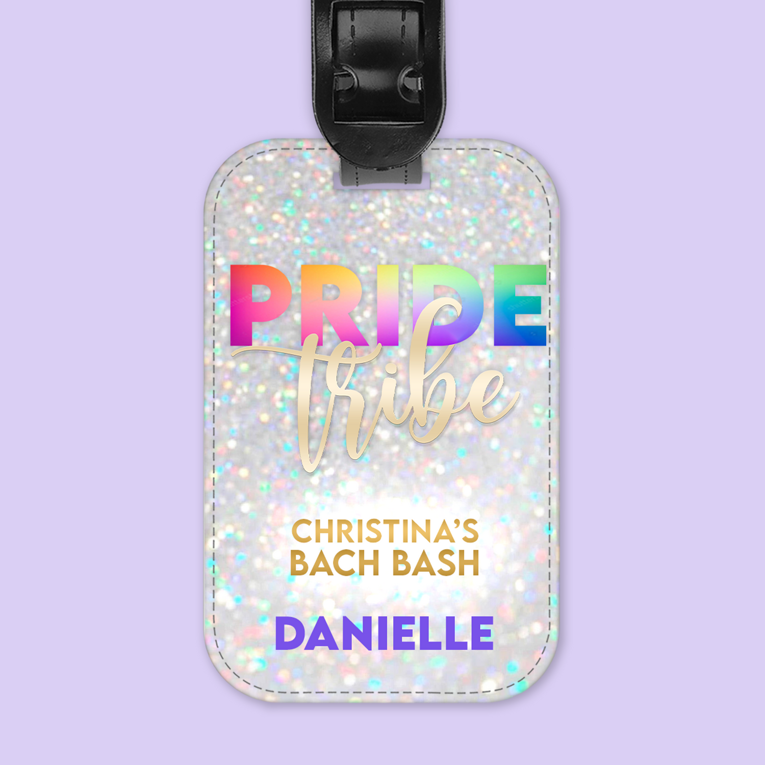 Bach Bash Personalized Luggage Tag - Pride Tribe - Two Crafty Gays