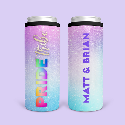 Bach Bash Slim Can Cooler - Pride Tribe - Two Crafty Gays