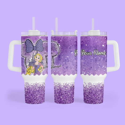 Disney Princess 40 oz Tumbler - Rapunzel - Two Crafty Gays