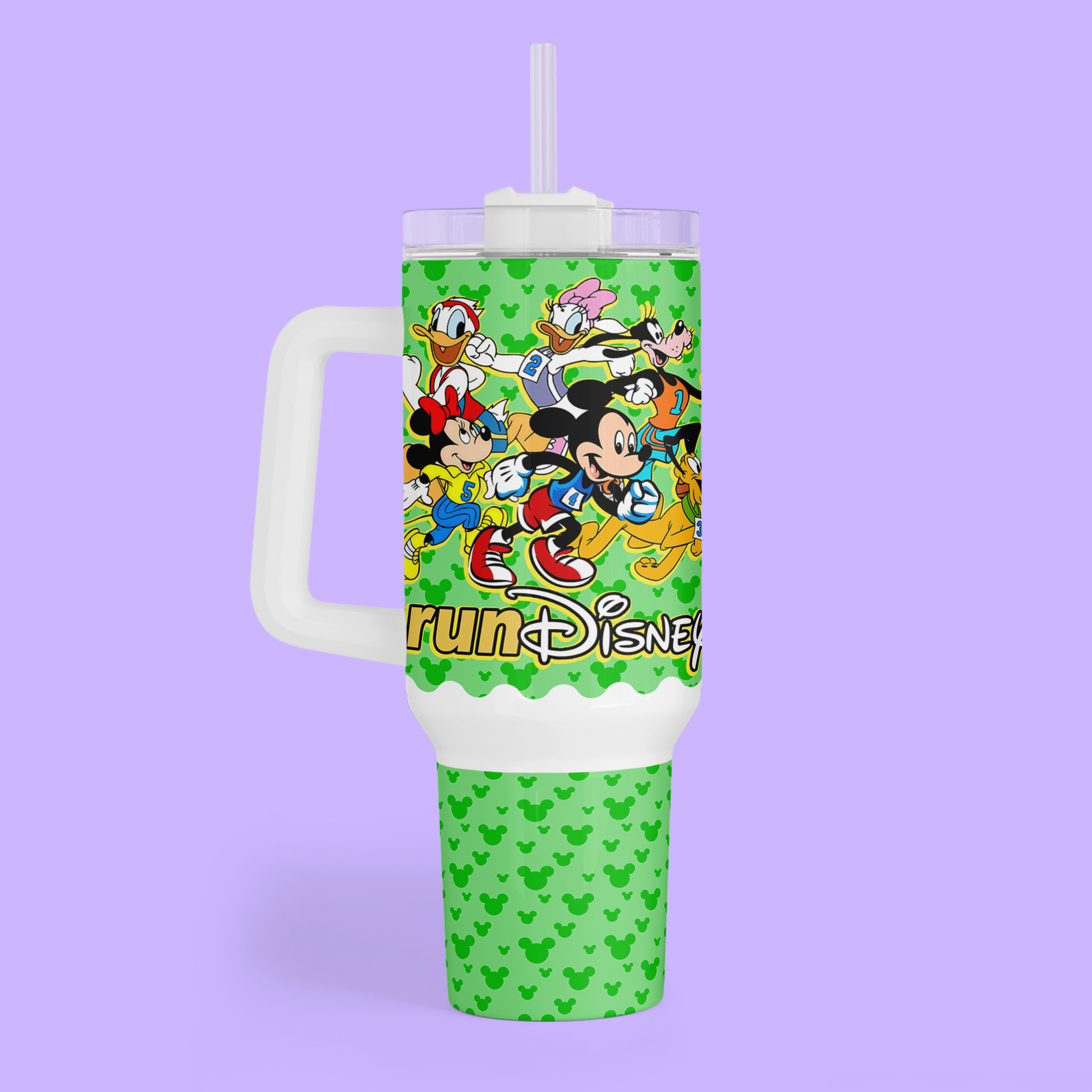 RunDisney Personalized 40 oz Tumbler - Two Crafty Gays