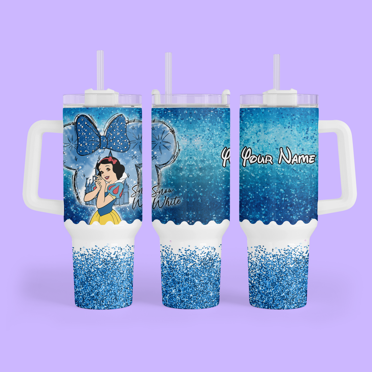 Disney Princess 40 oz Tumbler - Snow White - Two Crafty Gays