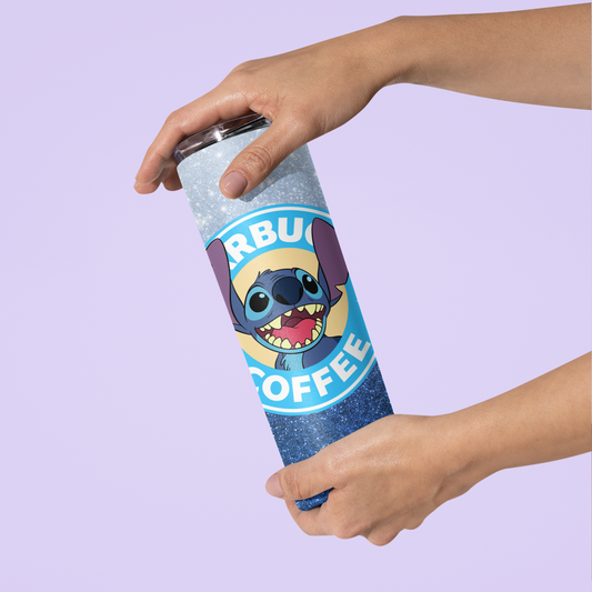 Stitch Starbucks Tumbler Cup - Two Crafty Gays