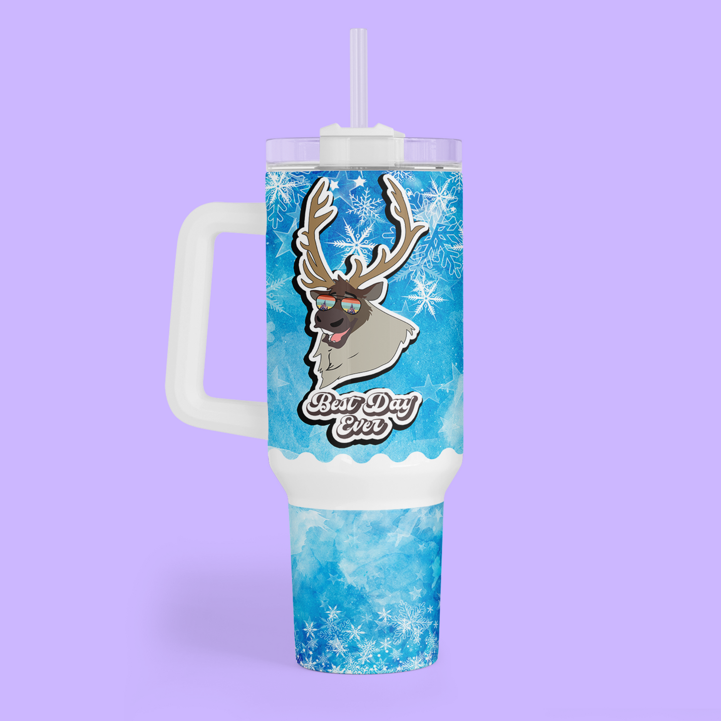 Disney Best Day Ever 40 oz Tumbler - Frozen - Two Crafty Gays