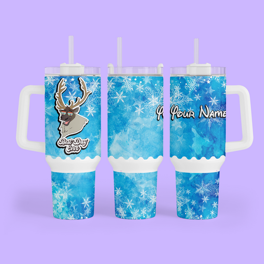 Disney Best Day Ever 40 oz Tumbler - Frozen - Two Crafty Gays