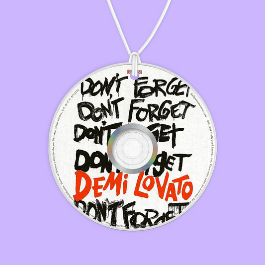 Demi Lovato CD Air Freshener - Two Crafty Gays