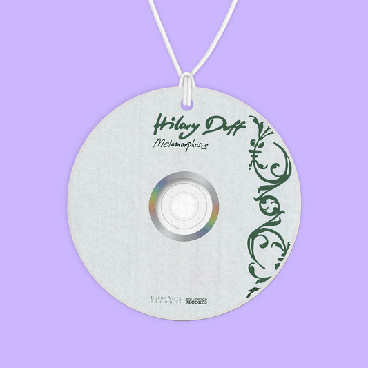 Hilary Duff CD Air Freshener - Metamorphosis - Two Crafty Gays