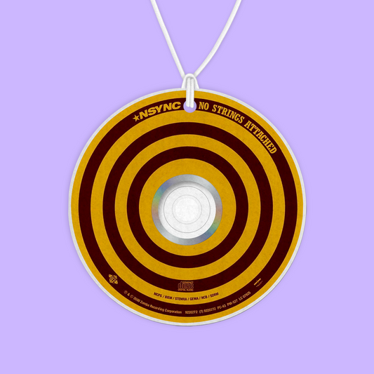 N*Sync CD Air Freshener - No Strings Attached - Two Crafty Gays