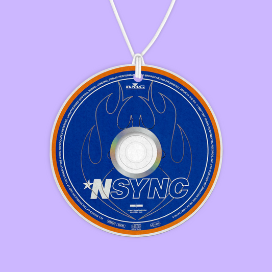 N*Sync CD Air Freshener - Two Crafty Gays