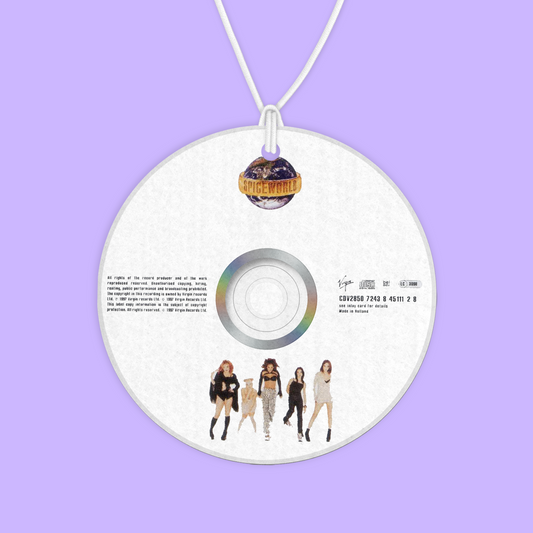 Spice Girls CD Air Freshener - Spice World - Two Crafty Gays