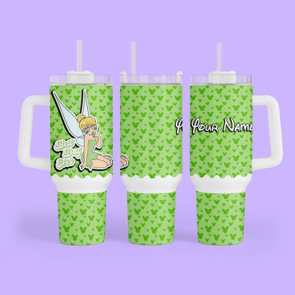 Disney Best Day Ever 40 oz Tumbler - Tinker Bell - Two Crafty Gays