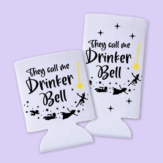 Disney Epcot Can Cooler - Drinker Bell - Two Crafty Gays