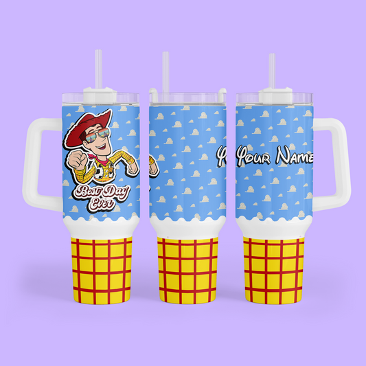 Disney Best Day Ever 40 oz Tumbler - Toy Story - Two Crafty Gays