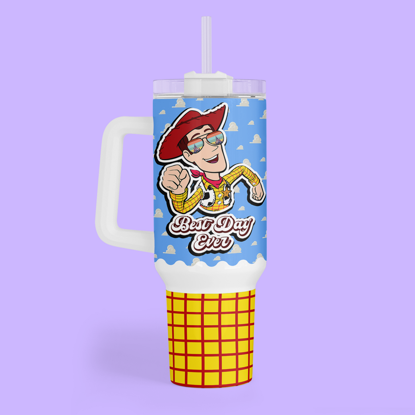 Disney Best Day Ever 40 oz Tumbler - Toy Story - Two Crafty Gays