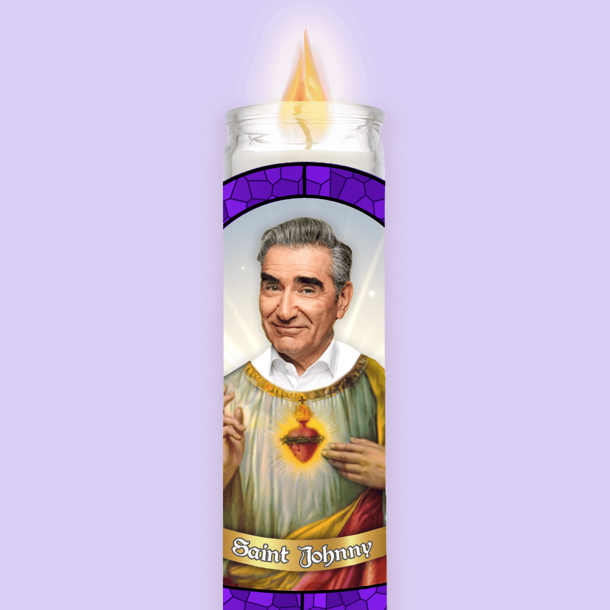 Schitt's Creek Prayer Candle - Johnny image 0