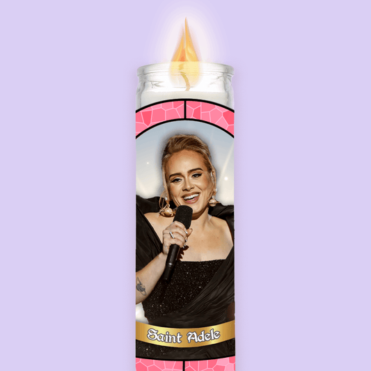Adele Prayer Candle - Two Crafty Gays